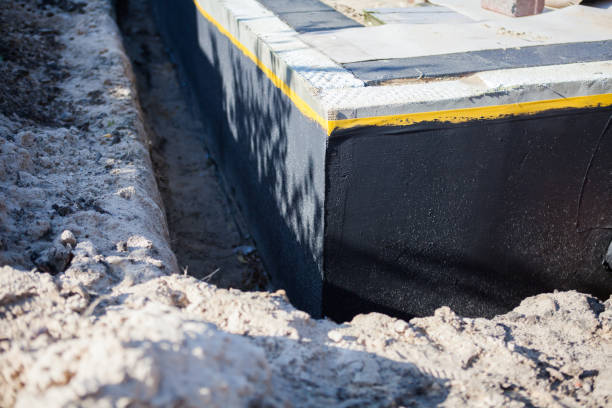 Professional Wet Basement Repair technician working in Harpster, OH